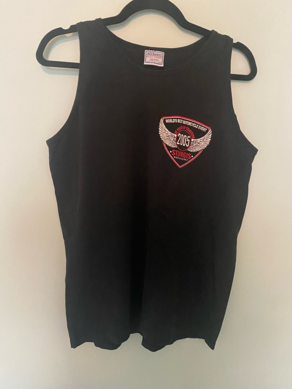 Sturgis 2005 Black Graphic Tank Top